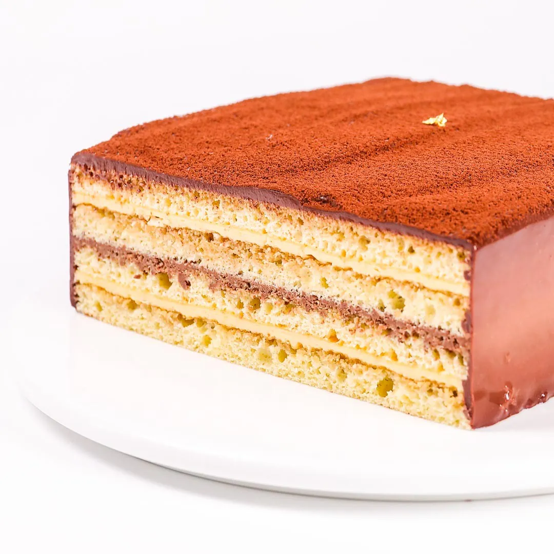 榛果巧克力歌劇院蛋糕